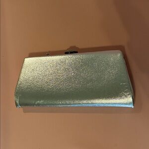Vintage Elegant Silver Clutch Bag